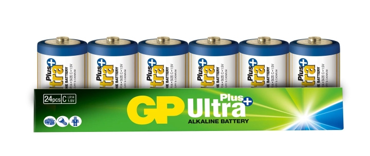 GP Ultra Plus Alkaline C 24 Pack (S) in the group HOME ELECTRONICS / Batteries & Chargers / Batteries / Other at TP E-commerce Nordic AB (C59984)
