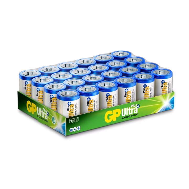 GP Ultra Plus Alkaline D 24 Pack (S) in the group HOME ELECTRONICS / Batteries & Chargers / Batteries / Other at TP E-commerce Nordic AB (C59985)