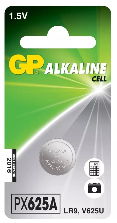 GP LR9 Alkaline Coin, 1 Pack (B) in the group HOME ELECTRONICS / Batteries & Chargers / Batteries / Button cell at TP E-commerce Nordic AB (C59994)
