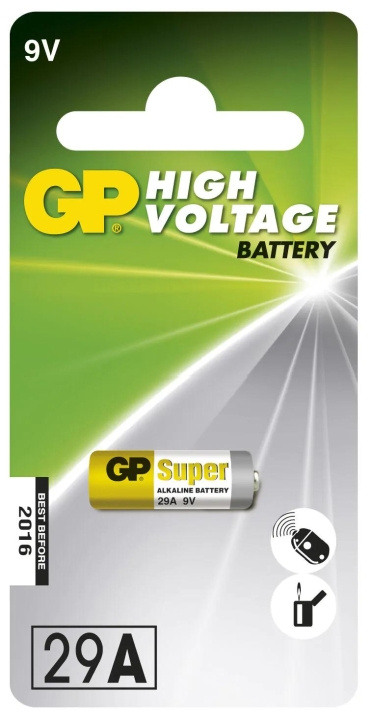 GP High voltage 29A 1 Pack (B) in the group HOME ELECTRONICS / Batteries & Chargers / Batteries / Other at TP E-commerce Nordic AB (C59995)