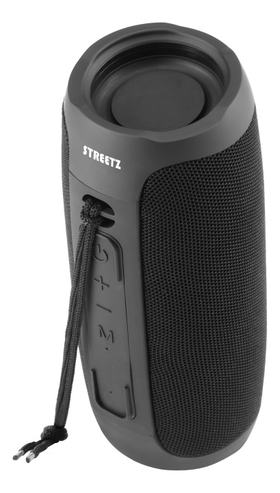 Streetz S350 Bluetooth Speaker 2x10W, AUX, micro SD slot, black in the group HOME ELECTRONICS / Audio & Picture / Speakers & accessories / Bluetooth Speakers / Portable speakers at TP E-commerce Nordic AB (C60046)