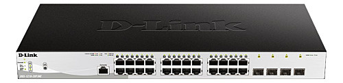 D-Link 28-Port Gigabit PoE Metro Ethernet Switch in the group COMPUTERS & PERIPHERALS / Network / Switches / 10/100/1000Mbps at TP E-commerce Nordic AB (C60057)
