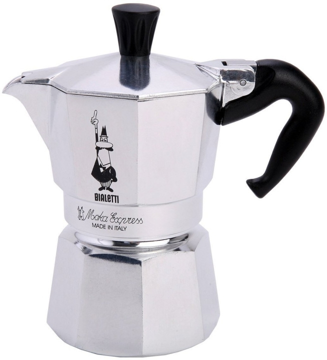Bialetti Moka Express 2 koppar in the group HOME, HOUSEHOLD & GARDEN / Household appliances / Coffee makers and accessories / Coffee grinders at TP E-commerce Nordic AB (C60106)