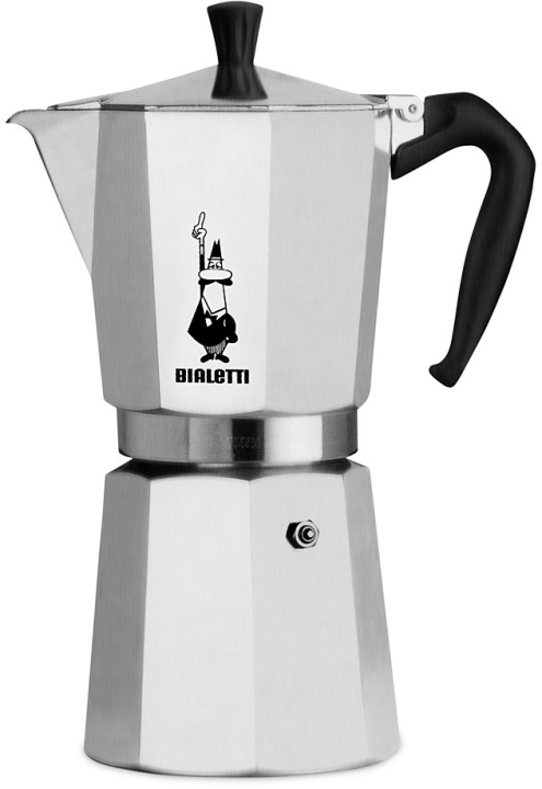 Bialetti Moka Express, 12 koppar in the group HOME, HOUSEHOLD & GARDEN / Household appliances / Coffee makers and accessories / Coffee grinders at TP E-commerce Nordic AB (C60108)