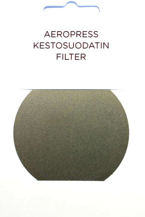 AeroPress permanent filter, Kaffefilter in the group HOME, HOUSEHOLD & GARDEN / Household appliances / Coffee makers and accessories / Filters & Accessories at TP E-commerce Nordic AB (C60116)