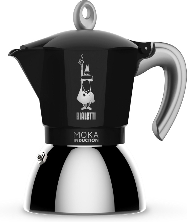 Bialetti Moka Induction, 6 koppar in the group HOME, HOUSEHOLD & GARDEN / Household appliances / Coffee makers and accessories / Drip coffee makers at TP E-commerce Nordic AB (C60128)