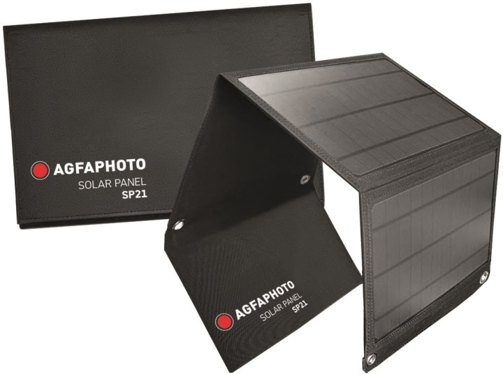 AgfaPhoto SP21 solpanel in the group HOME, HOUSEHOLD & GARDEN / Electricity & Lighting / Outdoor lighting / Solar lamp at TP E-commerce Nordic AB (C60142)