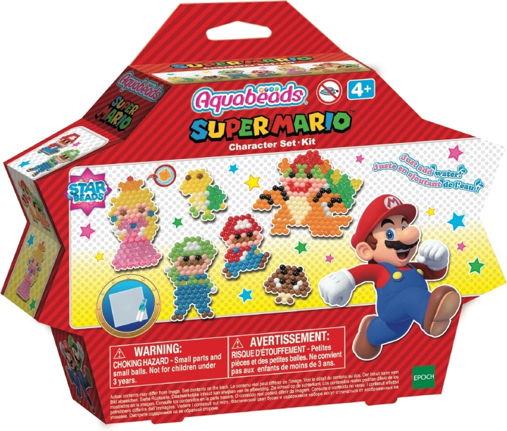 Aquabeads - Super Mario star bead set in the group Sport, leisure & Hobby / Hobby / Beads / Bead pegboards & Beads at TP E-commerce Nordic AB (C60146)