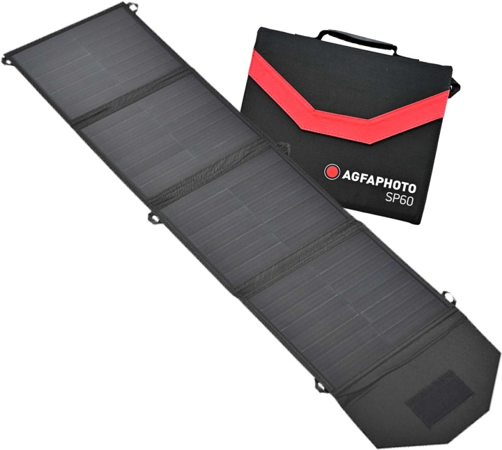 AgfaPhoto SP60 solpanel in the group HOME, HOUSEHOLD & GARDEN / Electricity & Lighting / Outdoor lighting / Solar lamp at TP E-commerce Nordic AB (C60165)