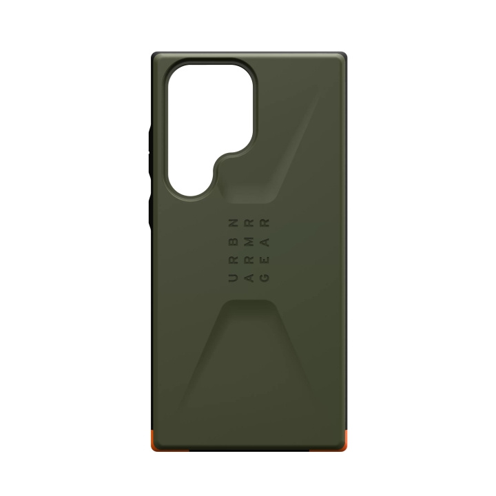 Urban Armor Gear Galaxy S23 Ultra Civilian - Olive Drab in the group SMARTPHONE & TABLETS / Phone cases / Samsung at TP E-commerce Nordic AB (C60217)