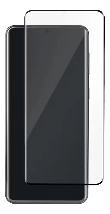 panzer Galaxy S21 Ultra Curved Glass black in the group SMARTPHONE & TABLETS / Phone cases / Samsung at TP E-commerce Nordic AB (C60258)