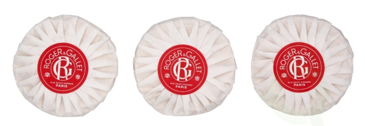 Roger & Gallet Jean Marie Farina Giftset 300 g Soap Bar - 3x100gr in the group BEAUTY & HEALTH / Gift sets / Gift sets for her at TP E-commerce Nordic AB (C60333)