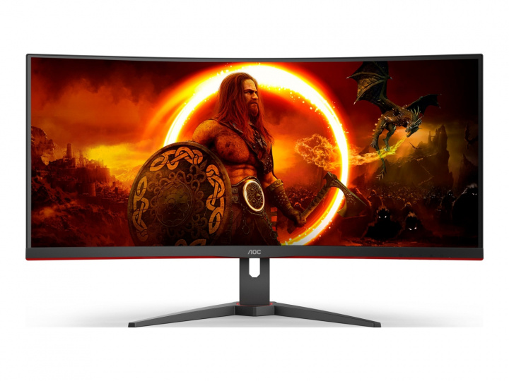 AOC Gaming CU34G2XE/BK 34 3440 x 1440 (UltraWide) HDMI DisplayPort 144Hz in the group COMPUTERS & PERIPHERALS / Computer monitor / Computer monitors at TP E-commerce Nordic AB (C60422)