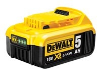 DeWALT DCB184 Batteri Litiumion 5Ah in the group HOME, HOUSEHOLD & GARDEN / Tools / Batteries for power tools / DeWalt at TP E-commerce Nordic AB (C60427)