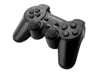 Esperanza TROOPER Gamepad PC Sony PlayStation 3 Svart in the group HOME ELECTRONICS / Game consoles & Accessories / Sony PlayStation 3 at TP E-commerce Nordic AB (C60443)