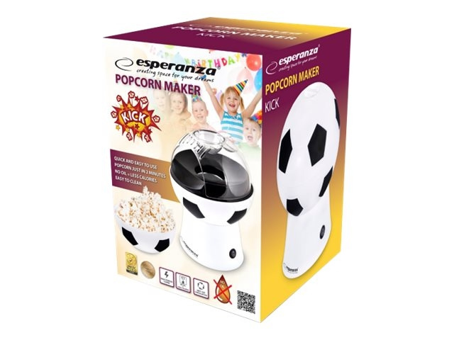 Esperanza KICK Popcornmaskin 1,2kW in the group HOME, HOUSEHOLD & GARDEN / Household appliances / Popcorn makers at TP E-commerce Nordic AB (C60451)
