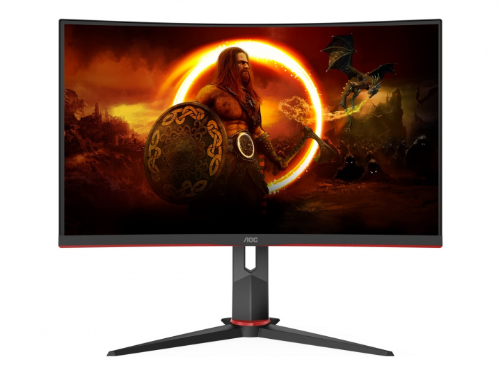 AOC Gaming CQ27G2S/BK 27 2560 x 1440 (2K) HDMI DisplayPort 165Hz in the group COMPUTERS & PERIPHERALS / Computer monitor / Computer monitors at TP E-commerce Nordic AB (C60485)