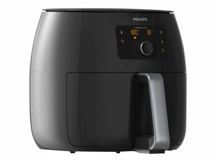 Philips Avance Collection XXL HD9650 Twin TurboStar Airfryer 2.2kW Black in the group HOME, HOUSEHOLD & GARDEN / Household appliances / Airfryers & Fryers at TP E-commerce Nordic AB (C60499)