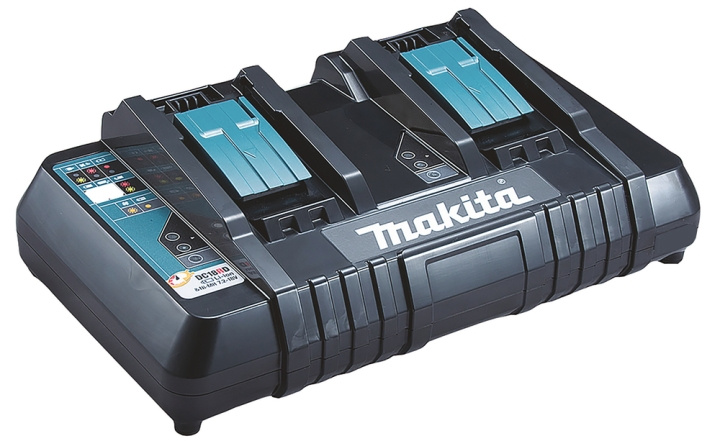 Makita DC18RD Battery charger 14,4V / 18V in the group HOME, HOUSEHOLD & GARDEN / Tools / Batteries for power tools at TP E-commerce Nordic AB (C60506)