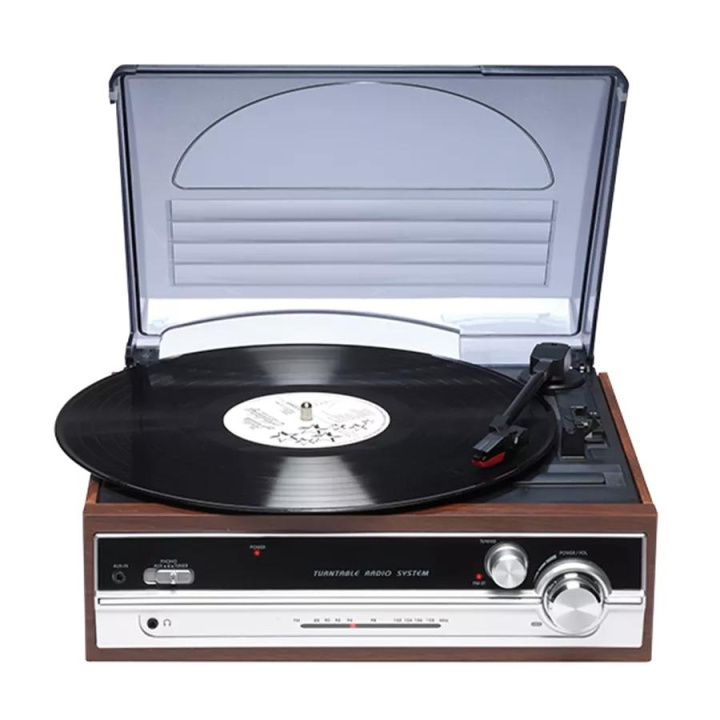 Denver VPR-190MK2 Skivspelare med stereoradio in the group HOME ELECTRONICS / Audio & Picture / Home cinema, Hifi & Portable / Compact stereo & Record players at TP E-commerce Nordic AB (C60528)