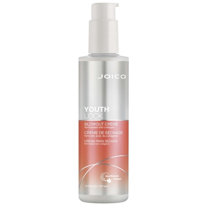 Joico Youthlock Blowout Creme 177ml in the group BEAUTY & HEALTH / Hair & Styling / Hair styling / Styling cream at TP E-commerce Nordic AB (C60564)