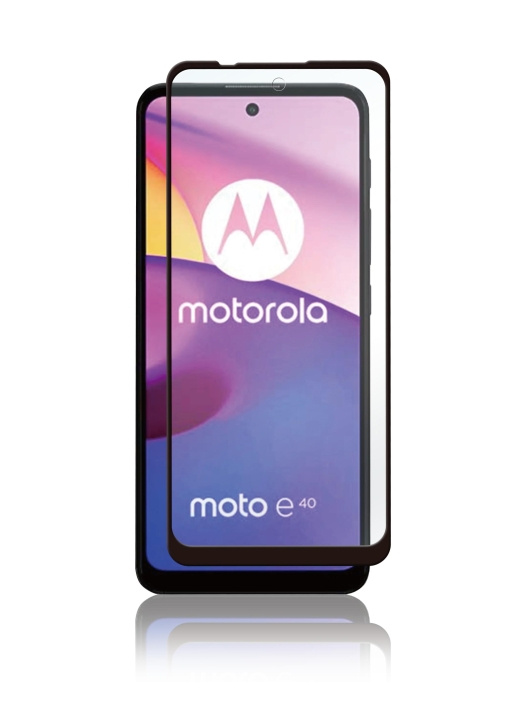 panzer Motorola Moto E40/E30 Full Fit Glass Black in the group SMARTPHONE & TABLETS / Phone cases / Motorola at TP E-commerce Nordic AB (C60662)