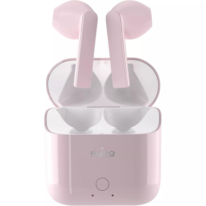 Puro ICON POD, Bluetooth Earphones w/charging case, Rose in the group HOME ELECTRONICS / Audio & Picture / Headphones & Accessories / Headphones at TP E-commerce Nordic AB (C60699)