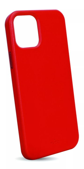 Puro iPhone 12/12 Pro SKY Cover Leather Look, Red in the group SMARTPHONE & TABLETS / Phone cases / Apple / iPhone 12 / Cases at TP E-commerce Nordic AB (C60704)