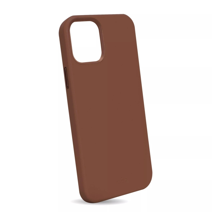 Puro iPhone 13 SKY Cover Leather Look, Brown in the group SMARTPHONE & TABLETS / Phone cases / Apple / iPhone 13 / Cases at TP E-commerce Nordic AB (C60727)