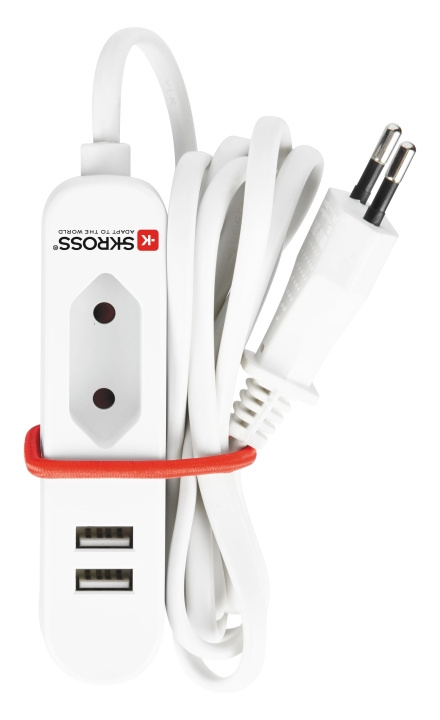 SKROSS Travel Station USB EU in the group HOME, HOUSEHOLD & GARDEN / Electricity & Lighting / Travel adapters at TP E-commerce Nordic AB (C60742)