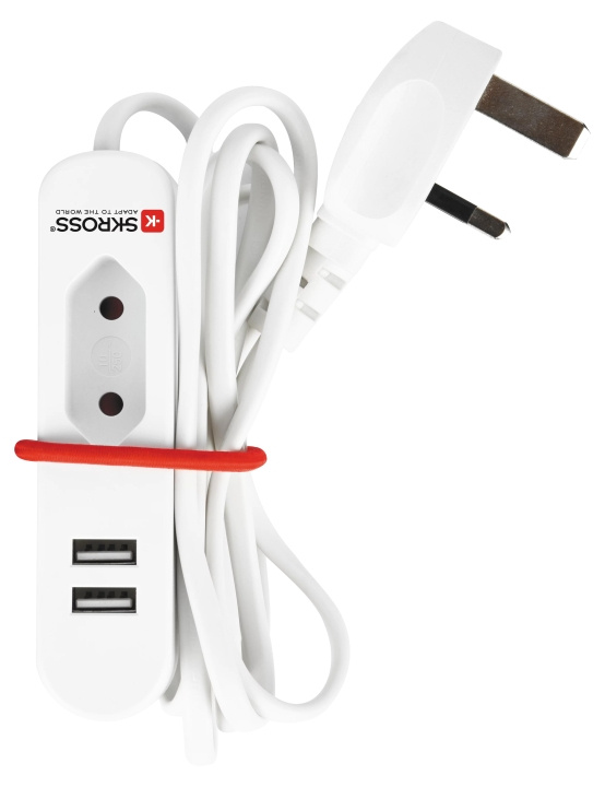 SKROSS Travel Station USB UK in the group HOME, HOUSEHOLD & GARDEN / Electricity & Lighting / Travel adapters at TP E-commerce Nordic AB (C60743)