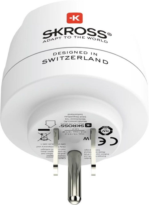 SKROSS Europe to USA - BULK in the group HOME, HOUSEHOLD & GARDEN / Electricity & Lighting / Travel adapters at TP E-commerce Nordic AB (C60744)
