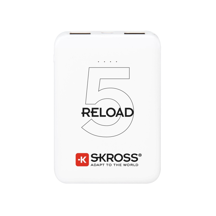 SKROSS Reload 5 Powerbank in the group SMARTPHONE & TABLETS / Chargers & Cables / Powerbanks at TP E-commerce Nordic AB (C60745)
