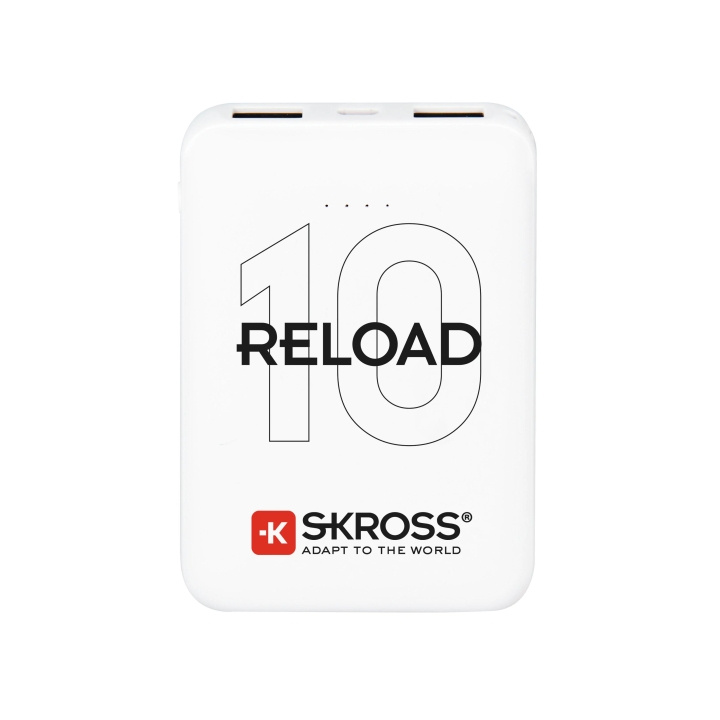 SKROSS Reload 10 Powerbank in the group SMARTPHONE & TABLETS / Chargers & Cables / Powerbanks at TP E-commerce Nordic AB (C60746)