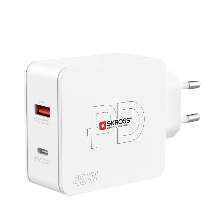 SKROSS Multipower 2 Pro+ EU in the group HOME, HOUSEHOLD & GARDEN / Electricity & Lighting / Travel adapters at TP E-commerce Nordic AB (C60761)