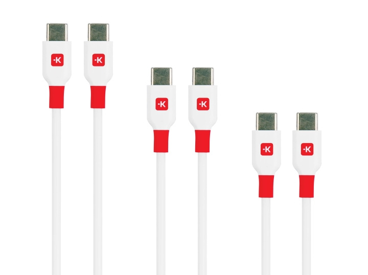 SKROSS USB-C to USB-C Cables Multipack in the group COMPUTERS & PERIPHERALS / Computer cables / USB / USB-C at TP E-commerce Nordic AB (C60768)