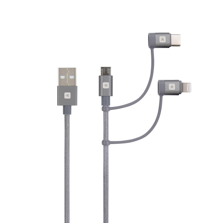 SKROSS 3in1 Cable - 30 cm in the group COMPUTERS & PERIPHERALS / Computer cables / USB / USB-C at TP E-commerce Nordic AB (C60770)