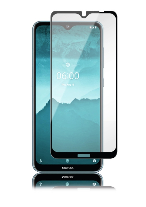panzer Nokia 6.2/7.2 Full-Fit Glass Black in the group SMARTPHONE & TABLETS / Phone cases / Nokia/Microsoft at TP E-commerce Nordic AB (C60829)