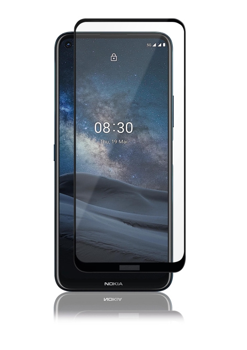 panzer Nokia 8.3 5G Full-Fit Glass Black in the group SMARTPHONE & TABLETS / Phone cases / Nokia/Microsoft at TP E-commerce Nordic AB (C60836)