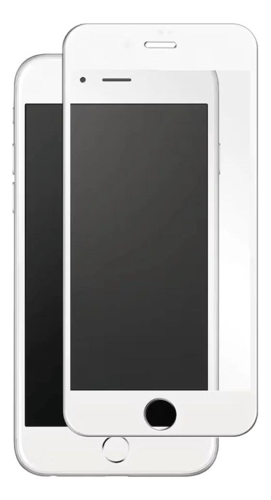 panzer iPhone 8/7/6S Full-Fit Silicate Glass white in the group SMARTPHONE & TABLETS / Phone cases / Apple / iPhone 8 at TP E-commerce Nordic AB (C60845)