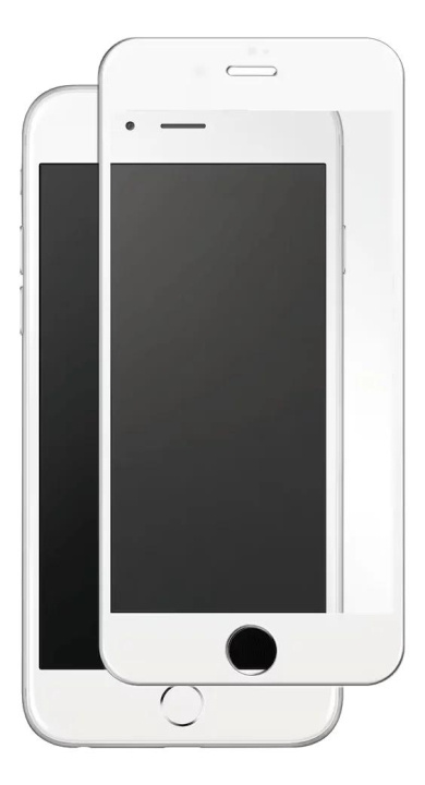 panzer iPhone 8/7/6S Plus Full-Fit Glass white in the group SMARTPHONE & TABLETS / Phone cases / Apple / iPhone 8 at TP E-commerce Nordic AB (C60847)
