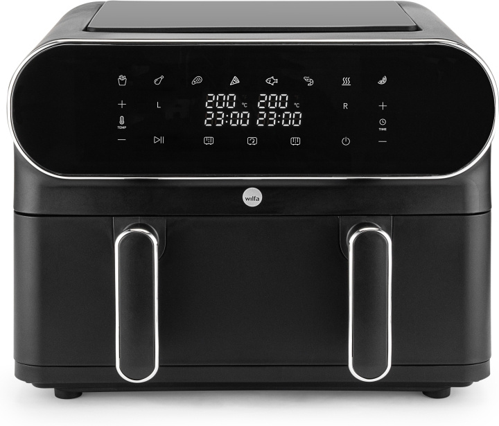 Wilfa AF-2x50 Dual -airfryer in the group HOME, HOUSEHOLD & GARDEN / Household appliances / Airfryers & Fryers at TP E-commerce Nordic AB (C60888)