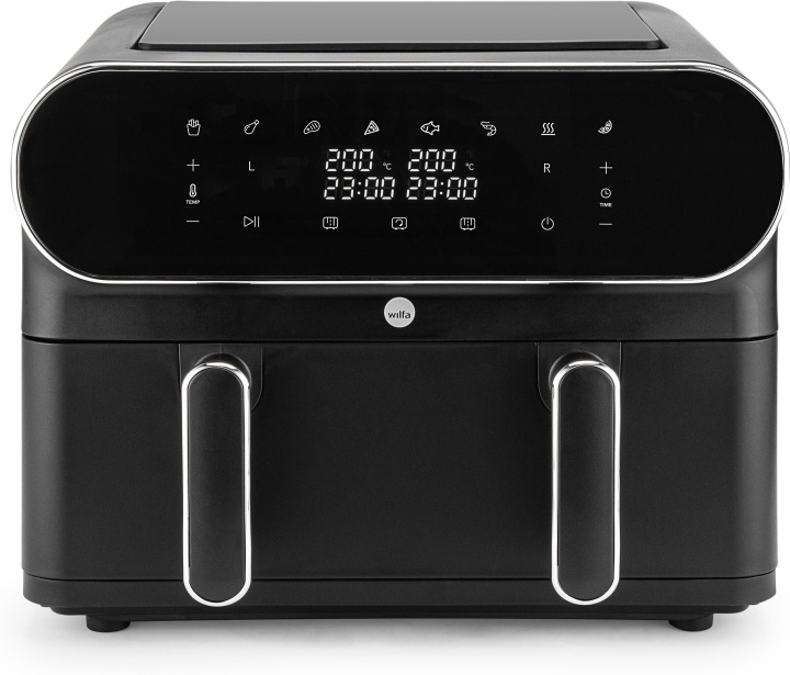 Wilfa AF-2x50 Dual -airfryer in the group HOME, HOUSEHOLD & GARDEN / Household appliances / Airfryers & Fryers at TP E-commerce Nordic AB (C60888)