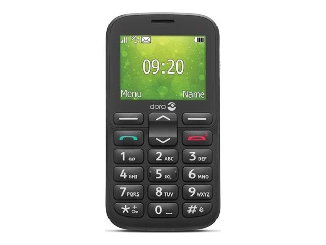 Doro 1380 Svart in the group SMARTPHONE & TABLETS / Mobile phones & smartphones at TP E-commerce Nordic AB (C60904)