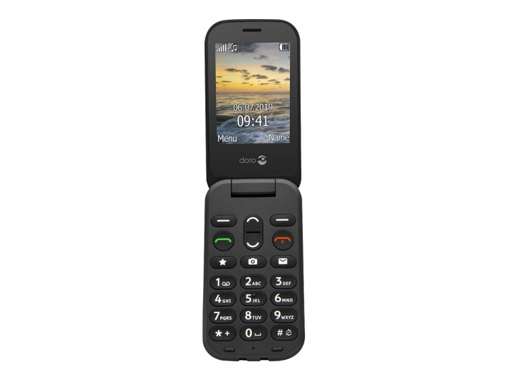 Doro 6040 svart in the group SMARTPHONE & TABLETS / Mobile phones & smartphones at TP E-commerce Nordic AB (C60927)