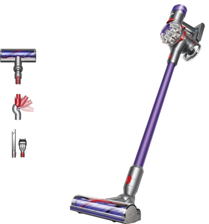 Dyson V8 Origin Purple/Silver Vacuum cleaner Stick/handheld 115W 0,54 liter in the group HOME, HOUSEHOLD & GARDEN / Cleaning products / Vacuum cleaners & Accessories / Hand held Vacuum cleaners at TP E-commerce Nordic AB (C60946)