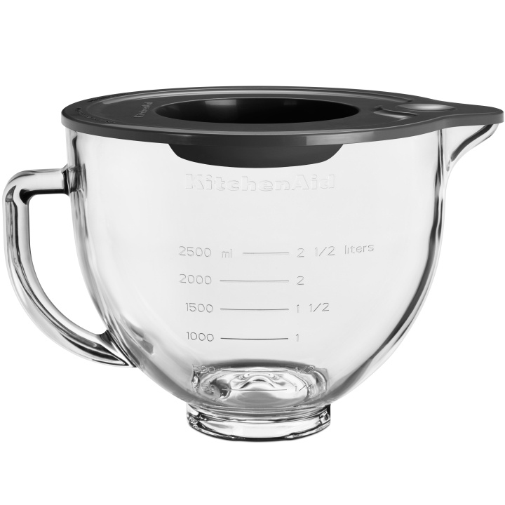 KitchenAid Skål i glas 5KSM5GB in the group HOME, HOUSEHOLD & GARDEN / Kitchen utensils / Other kitchen tools at TP E-commerce Nordic AB (C60957)