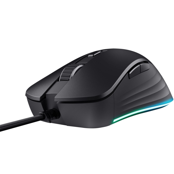 Trust GXT 924 Ybar+ Gamingmus Svart in the group COMPUTERS & PERIPHERALS / GAMING / Mice at TP E-commerce Nordic AB (C60973)