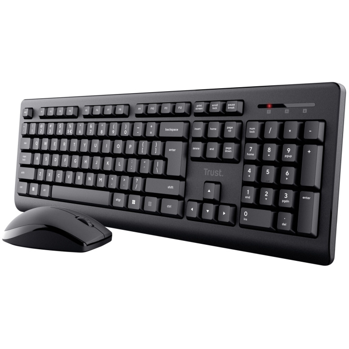Trust Primo Wireless Keyboard and Mouse in the group COMPUTERS & PERIPHERALS / Mice & Keyboards / Keyboards / Combo packs at TP E-commerce Nordic AB (C60981)