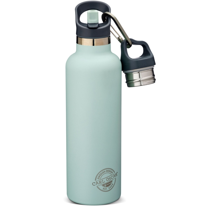 Carl Oscar TEMPflaska 0,7 L - Grön in the group Sport, leisure & Hobby / Outdoor recreation / Thermoses & Water Bottles at TP E-commerce Nordic AB (C60997)